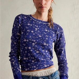 Free People “We the Free” Pretty Little Thermal size Large